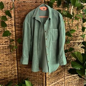 Corduroy button down